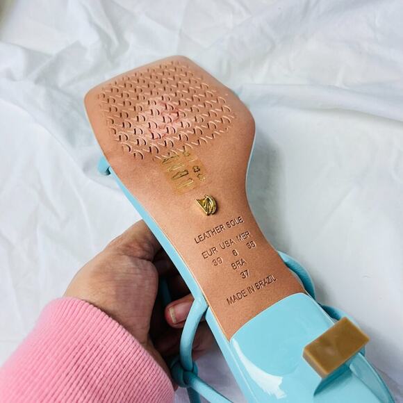 Vicenza Anthropology Light Blue Sandal - Picture 6 of 9